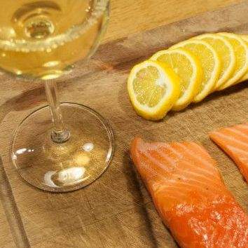 Smoked Salmon and Wine